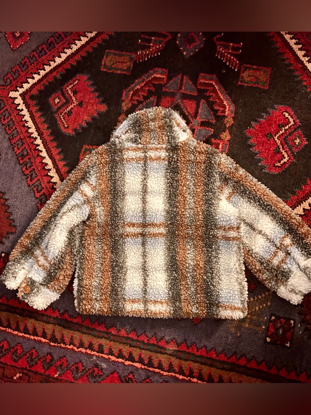 Shearling infant jacket - Picture 2 of 4